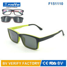 F151110 Novo Design ultrafino magnético óculos de sol & leitor & vidros óticos